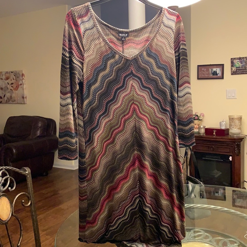 Multi colored Alen B. Dress